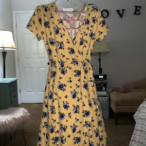 Summer floral sundress